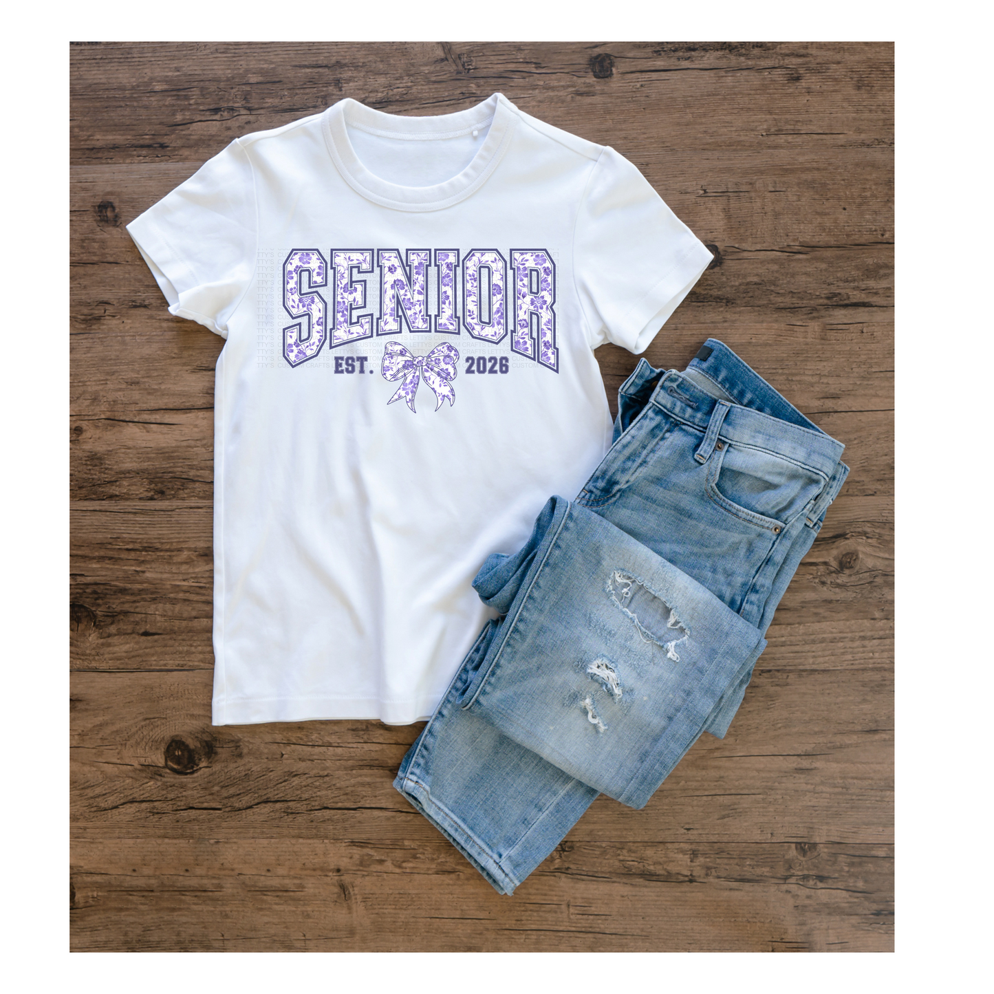 Coquette Senior 2026 Chinoiserie Floral